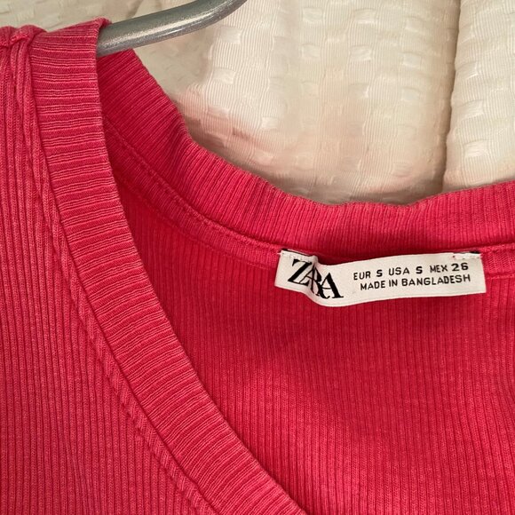 Robe longue 100% coton , tricot côtelé (stretch) - Picture 4 of 4